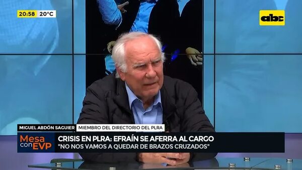 Saguier: “No comprendo la actitud de Efraín’' - Mesa de Periodistas - ABC Color
