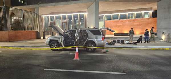 ALEMÁN ARMADO INTENTA INGRESAR A LA FUERZA A LA EMBAJADA DE EE.UU EN ASUNCIÓN - Itapúa Noticias
