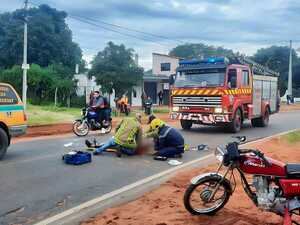 Ypané: Joven motociclista muere arrollado por un camión cisterna - Unicanal