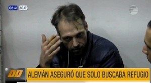 Alemán asegura que está amenazado y que solo busca asilo en los EE.UU.