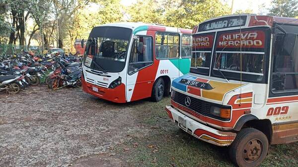 ¡Mañamina! Bus fue a parar al corralón por no contar con timbre
