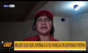 Mujer apuñaló a su pareja y dijo que fue en defensa propia | Telefuturo