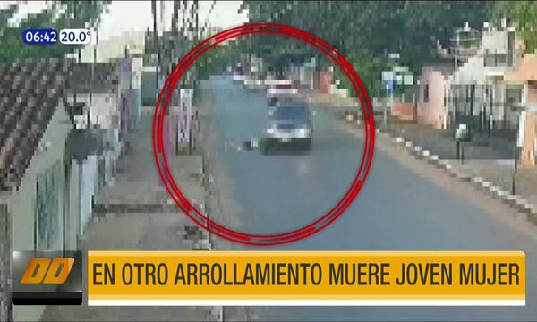 Joven mujer muere tras ser atropellada por una camioneta | Telefuturo