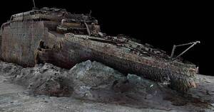 La Nación / Los restos del Titanic fueron escaneados en el fondo del mar