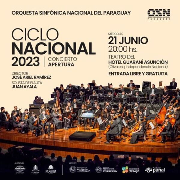 La OSN dará apertura a su “Ciclo Nacional 2023” - .::Agencia IP::.