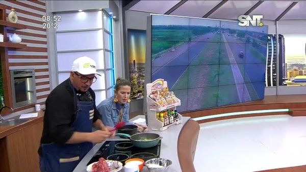 Bloque Cocina de la Mañana de Cada Día: ''Sopa So´o con Arcoiris'' - SNT