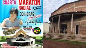 Maratón radial solidaria busca recaudar más de 40 millones de guaraníes para la construcción de la Parroquia San Miguel Arcángel de Cambyretá