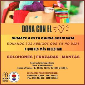Realizan colecta de abrigos para ayudar a familias vulnerables - .::RADIO NACIONAL::.