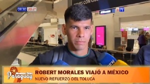 Robert Morales viaja a México “con la mochila cargada de desafíos”
