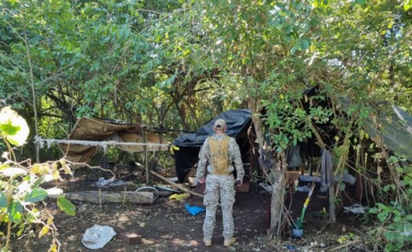 Senad destruye campamentos de procesamiento de droga