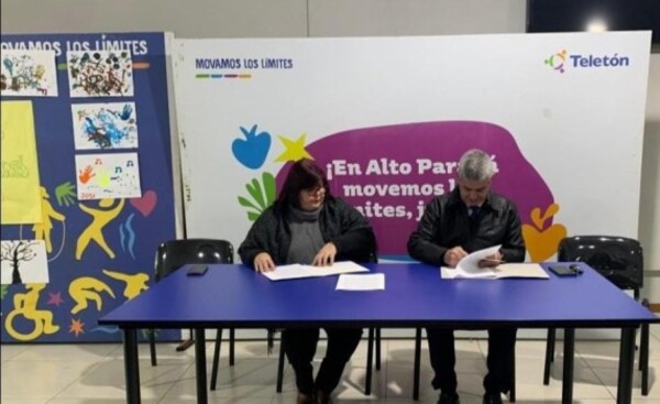 Estudiantes de FACISA-UNE seguirán cooperando con la Fundación Teletón
