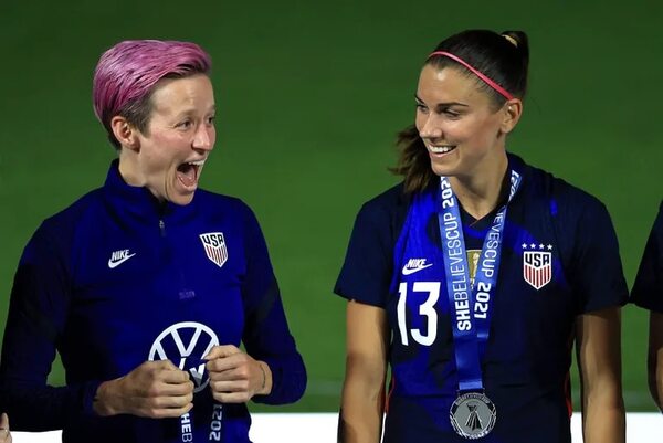 Morgan y Rapinoe lideran convocatoria de EEUU para el Mundial femenino - Fútbol - ABC Color