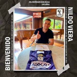 Nildo Viera se muda a barrio Jara para el torneo Clausura