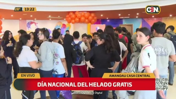Día nacional del Helado Gratis - C9N