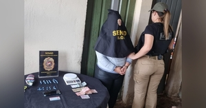  Agentes de la SENAD anularon foco de narcomenudeo en Luque