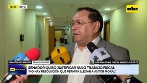 Crimen de Pecci: Senador quiso justificar nulo trabajo fiscal - ABC Noticias - ABC Color