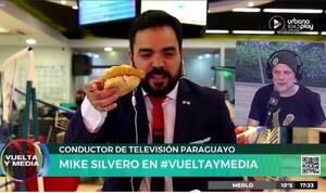 [VIDEO] Mike Silvero defendió la empanada con pancito en la TV argentina