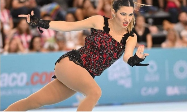 La patinadora Erika Alarcón se corona como la número uno del mundo en Solo Dance Ladies