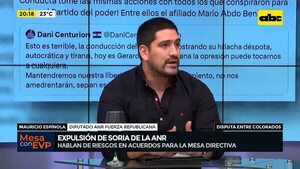 Espínola: “Walter Harms debería retractarse en nombre de nuestro ameno acuerdo’' - Mesa de Periodistas - ABC Color