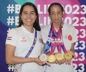 ¡Orgullo guarani! Valery Vera logró tres medallas de oro y una de plata en Berlín