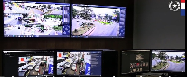 Habilitaron centro de monitoreo con cámaras de vigilancia y reconocimiento facial (video) » San Lorenzo PY