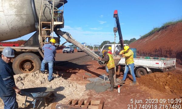 Avanzan las obras en la futura zona primaria del Puente de la Integración en Pdte. Franco – Diario TNPRESS