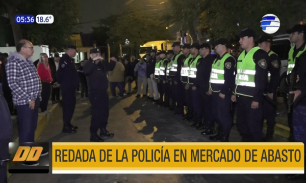 Redada de la Policía en el Mercado de Abasto | Telefuturo