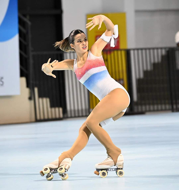 Patinadora esteña Erika Alarcón es número 1 en ranking mundial - La Clave
