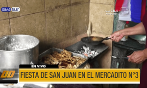 Fiesta de San Juan en el Mercadito Nº3 | Telefuturo