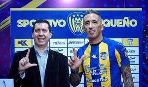 "Prometo sacrificio y trabajo a la gente del Sportivo Luqueño" •