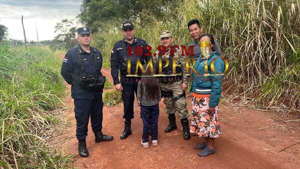 Localizan a niña de 7 años que estaba desaparecida - Radio Imperio