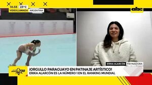 Video: Erika Alarcón, es la numero 1 en el ranking mundial del patinaje - ABC Noticias - ABC Color