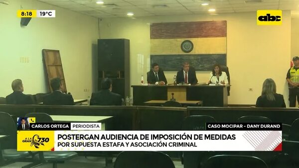 Video: Postergan audiencia de Durand - ABC Noticias - ABC Color