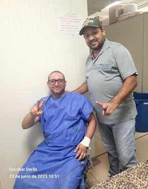 Reportan mejoras de salud de José Irala