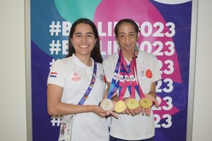 Paraguaya logra varias medallas de oro en las Olimpiadas Especiales “Berlín 2023” - trece