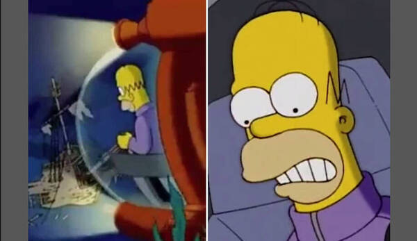 [VIDEO] ¡Ya otra vez! Aseguran que Los Simpson predijeron la desaparición del Titán