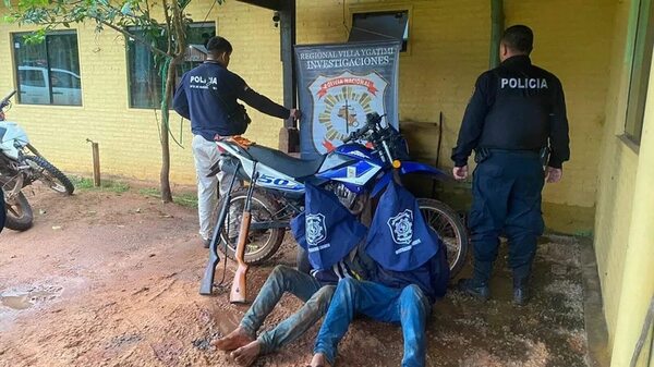 Capturan en Ypejhú a hermanos buscados por seguidilla de golpes a comerciantes y retiro de estancias - Policiales - ABC Color