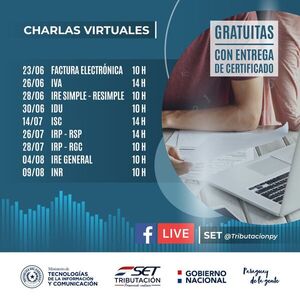 Inicia ciclo de capacitaciones virtuales sobre facturación e impuestos - .::Agencia IP::.