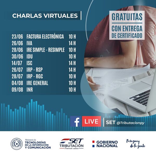 Inicia ciclo de capacitaciones virtuales sobre facturación e impuestos - .::Agencia IP::.
