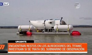 Localizaron restos y escombros que serían del Titan | Telefuturo