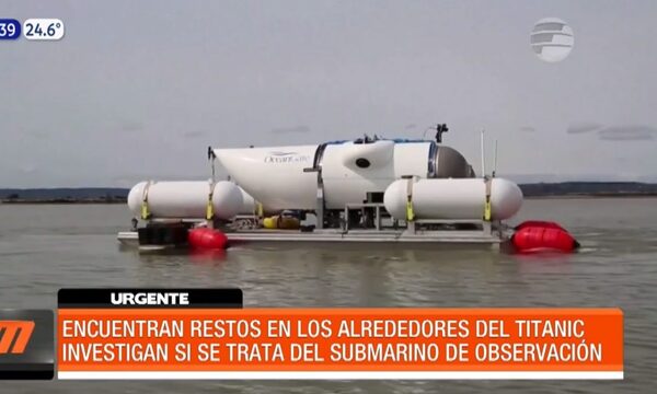 Localizaron restos y escombros que serían del Titan | Telefuturo