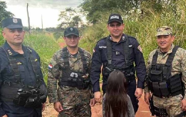 Hallan sana y salva a la niña de 7 años que estaba desaparecida en Amambay – Prensa 5