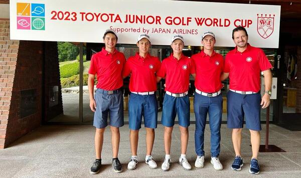Paraguay con alentadora segunda vuelta en mundial de golf en Japón •