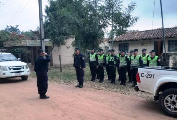 Operativo “antichespis” en Nueva Asunción •