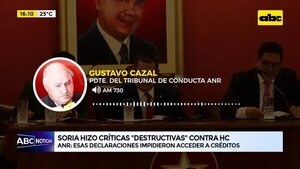 Video: Expulsión de Soria fue por “críticas destructivas” contra Horacio Cartes - ABC Noticias - ABC Color