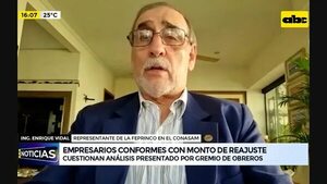 Video: Empresarios, conformes con monto de reajuste del sueldo mínimo  - ABC Noticias - ABC Color