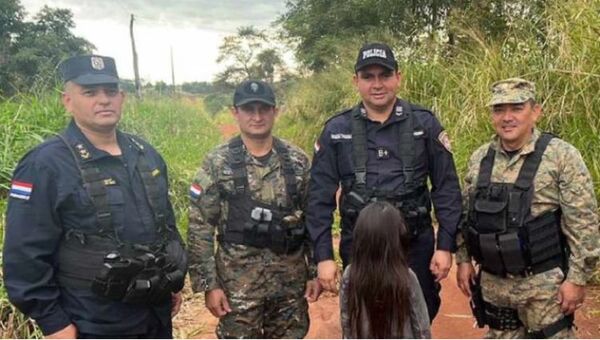 Niña desaparecida fue hallada sana y salva en colonia Piraymi