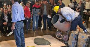 La Nación / Cecon hizo demostración de las variedades de cemento
