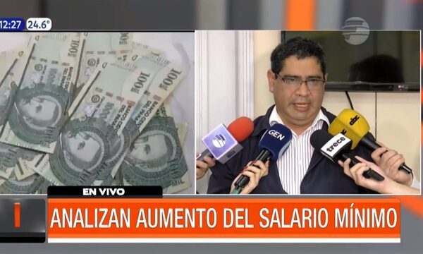 Reajuste del salario mínimo sería de G. 130 mil | Telefuturo