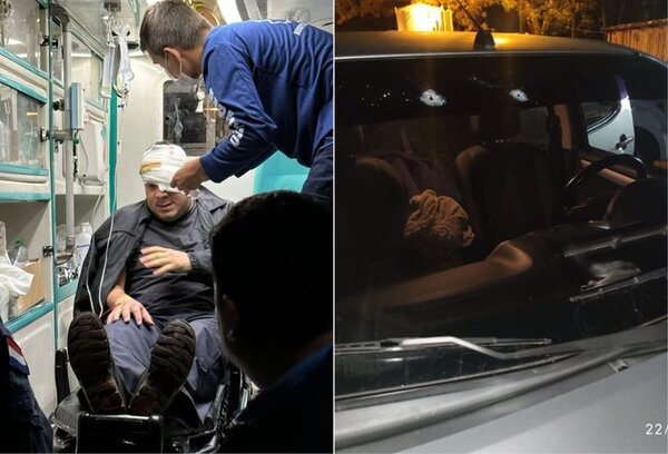 Hirieron a un agente de policía durante un enfrentamiento con delincuentes en Caaguazú